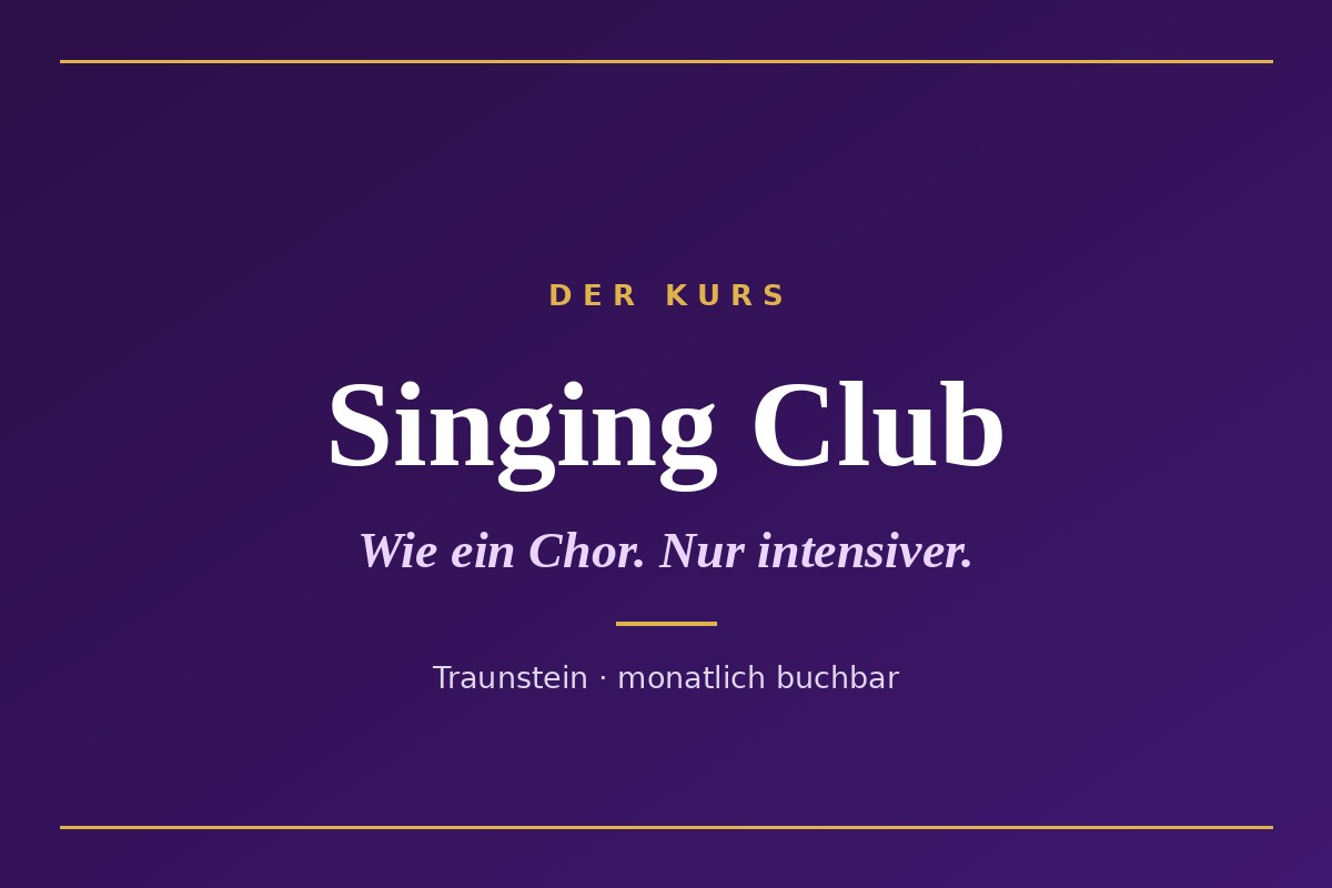 Singing Club Traunstein